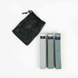 PFB Resistance Band Trio — 3 Fabric Bands (Light, Medium, Heavy)